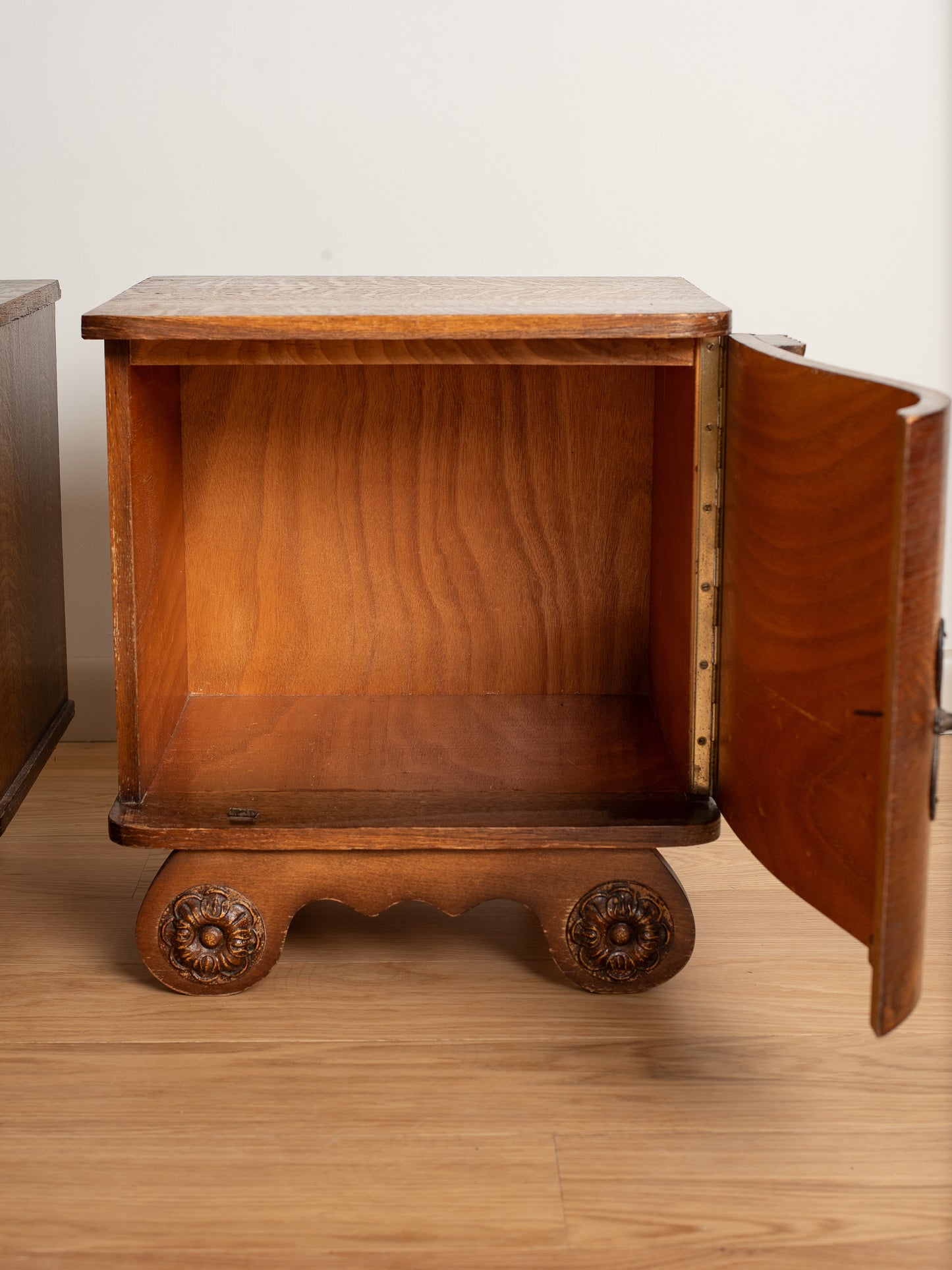 Pair of Art Deco Nightstands or End Tables