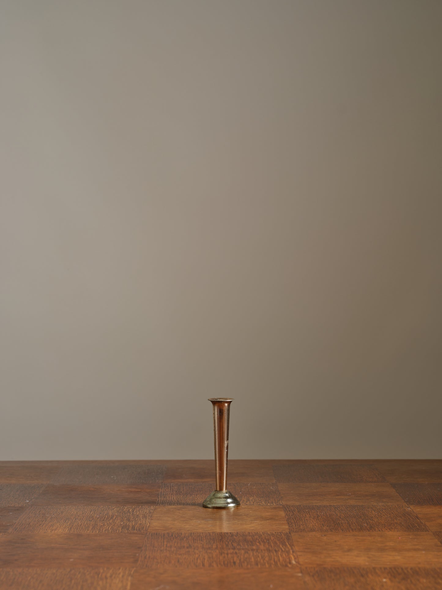 Single Vintage Gold Candlestick