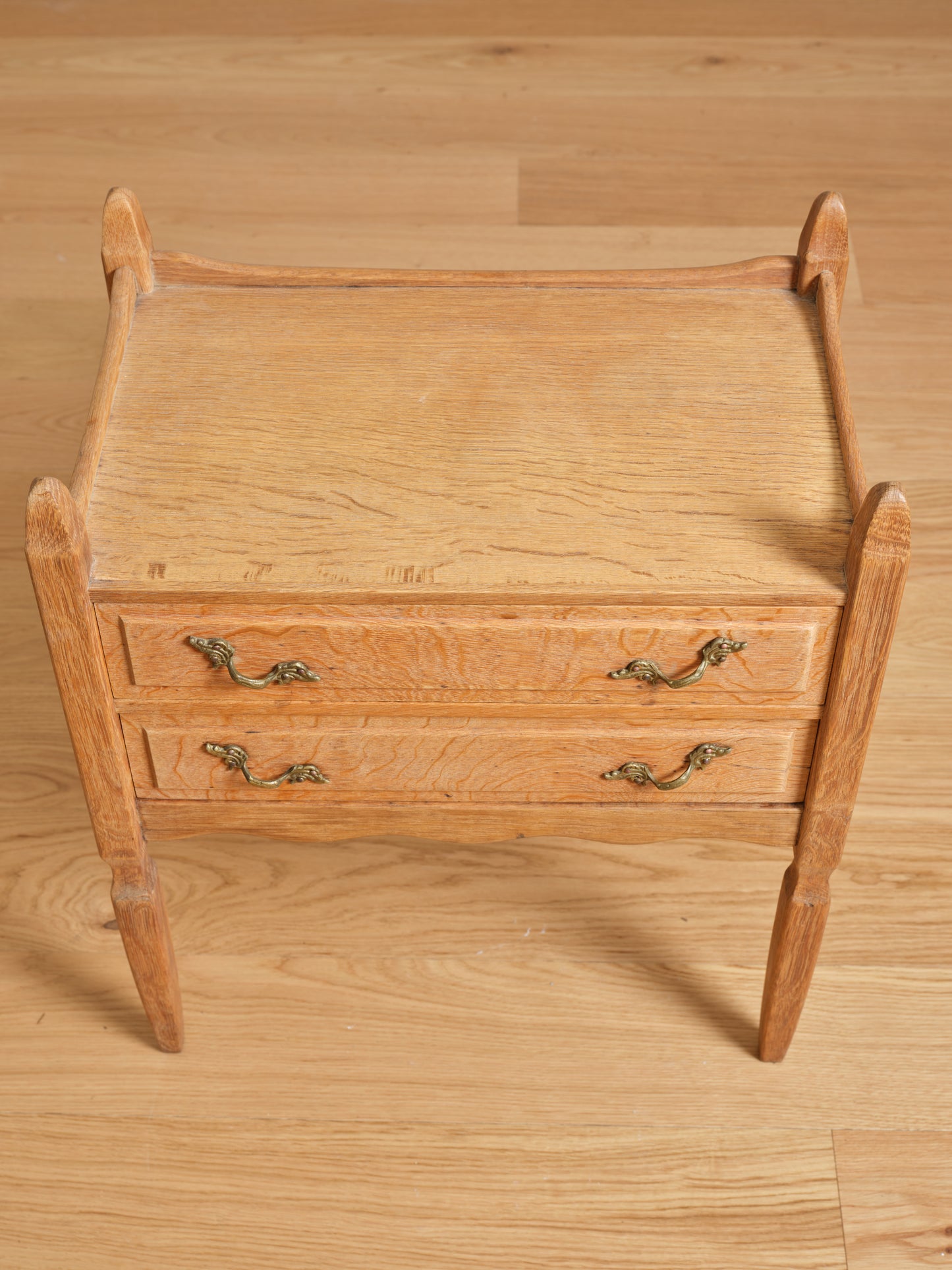 HENNING KJAERNULF OAK NIGHTSTAND OR END TABLE