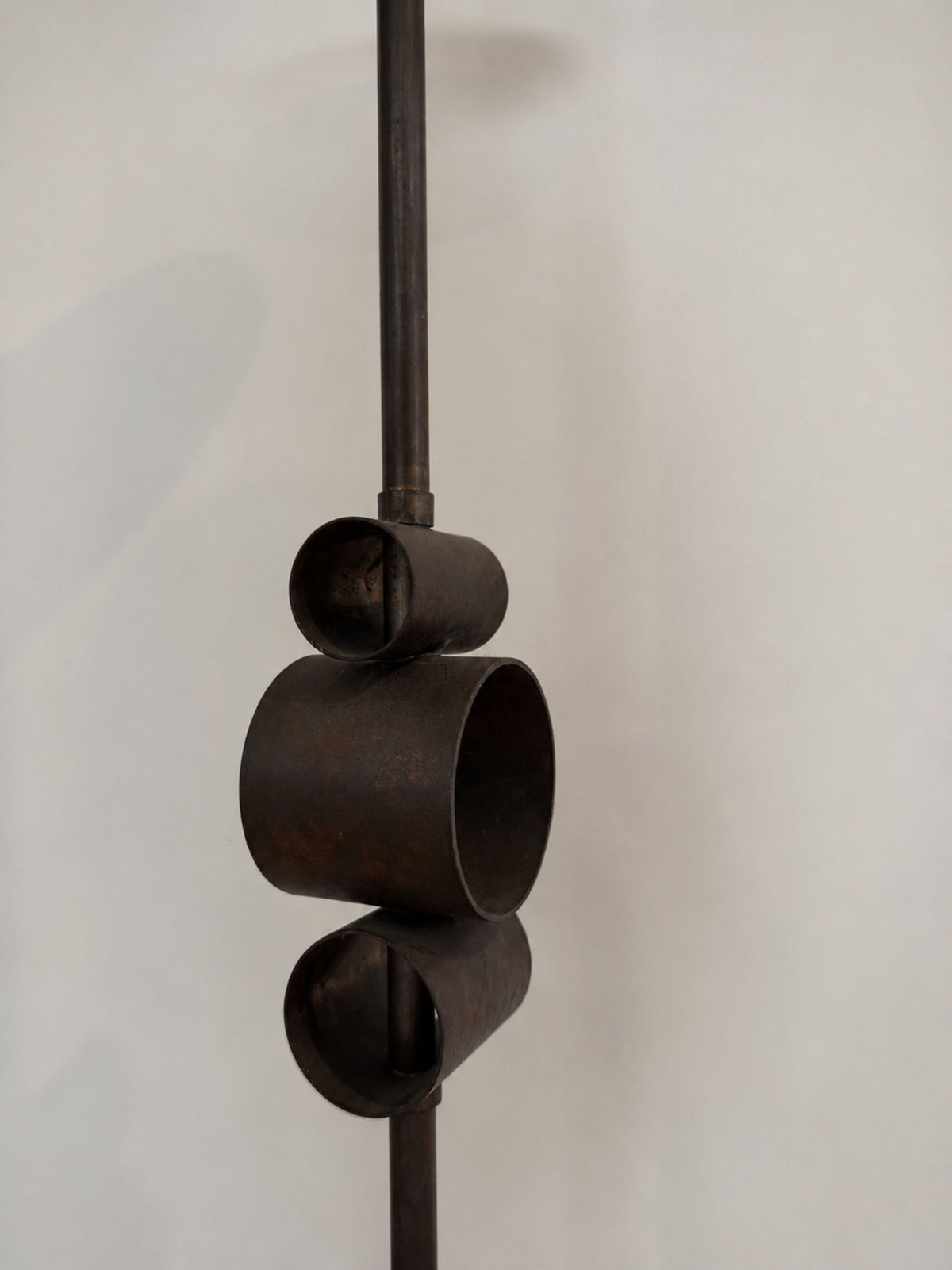 Mid-Century Metal Floor Candelabra
