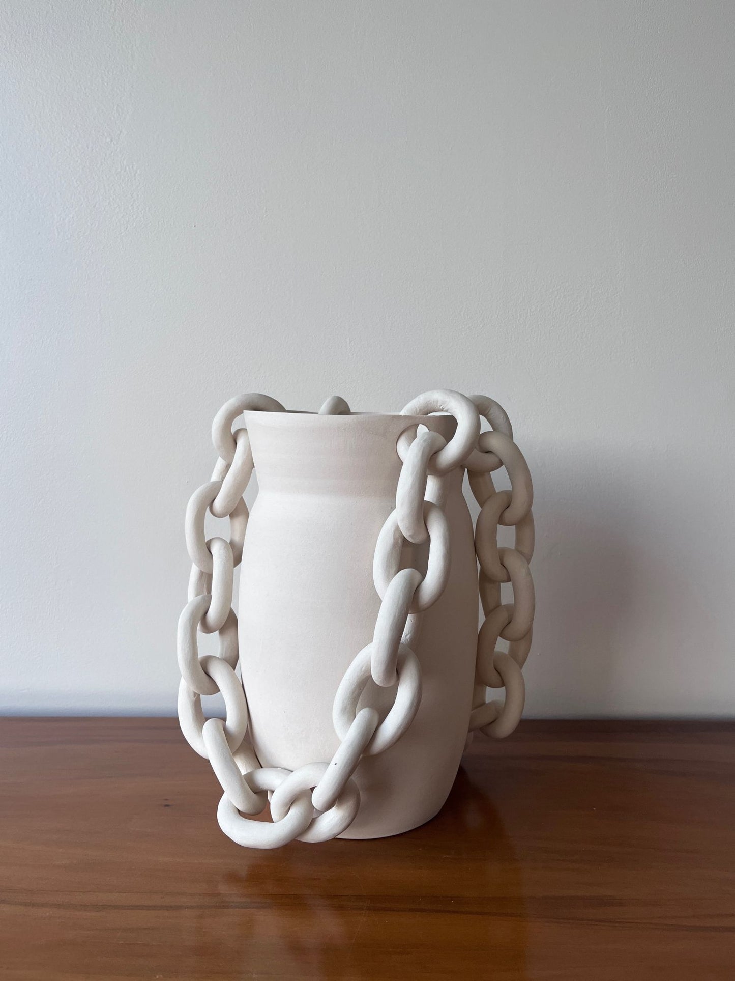 Handmade Vessel with Double Chains