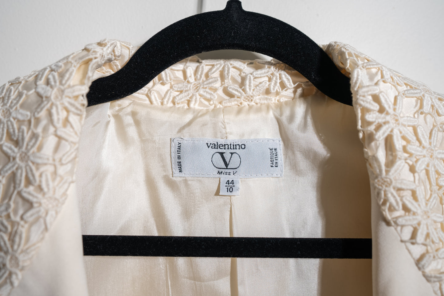 Vintage Valentino White Blazer