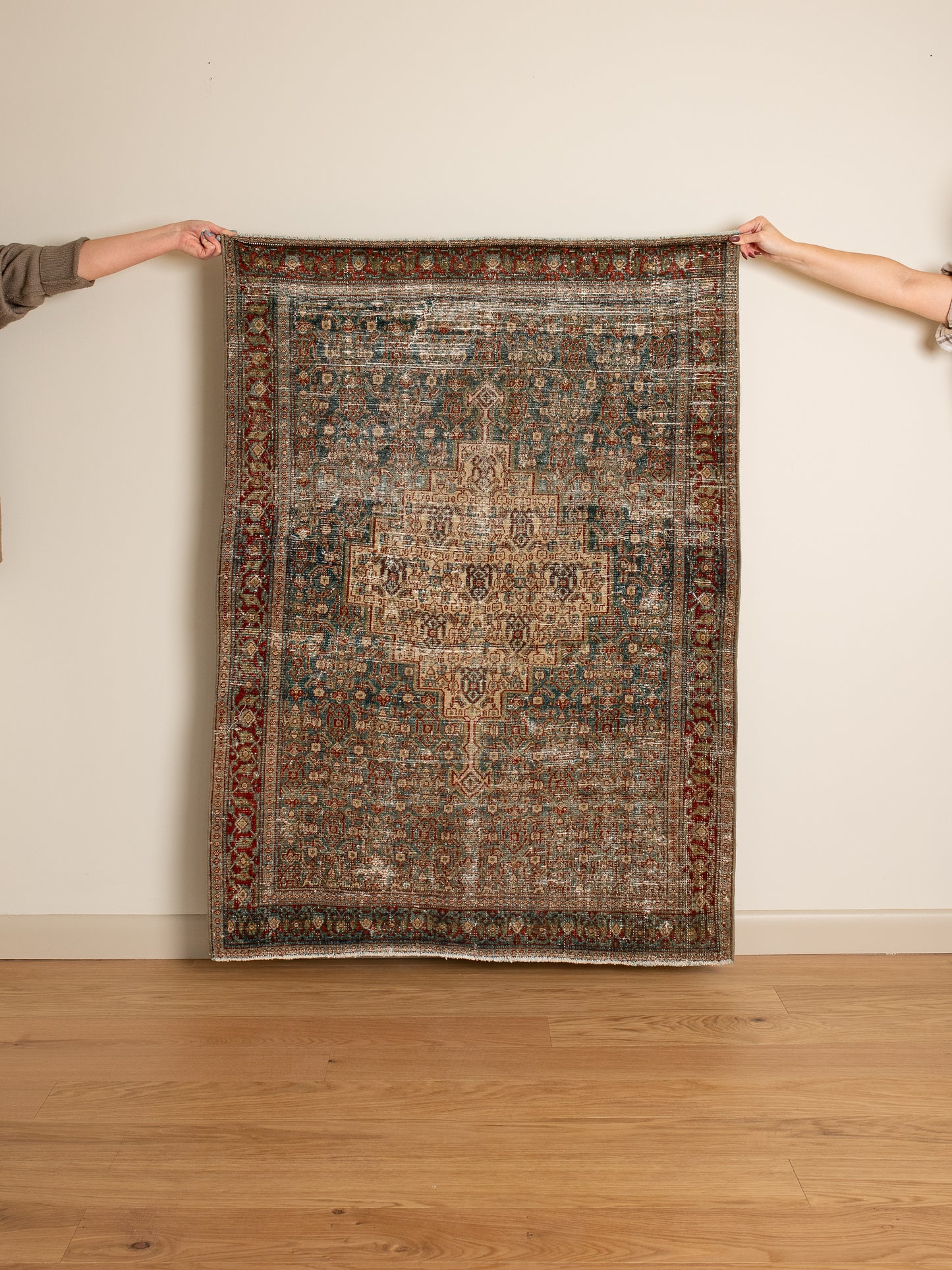 Vintage Handwoven Senneh Denim 1920 - Landry & Arcari