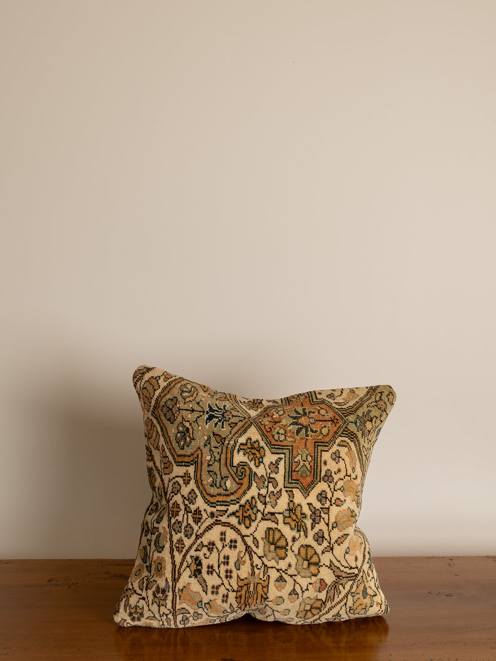 Tristan Turkish Vintage Rug Pillow Cover 20" x 20”