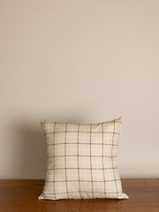 Niall Plaid Beige Pillow Cover 20