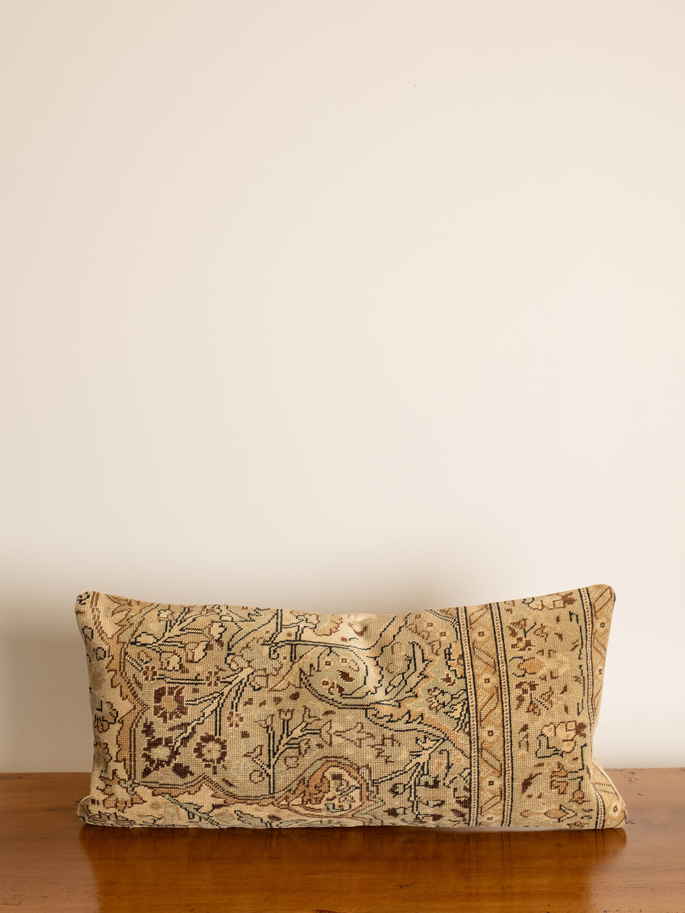 Amira Turkish Vintage Rug Lumbar Pillow Cover “14 x 30”