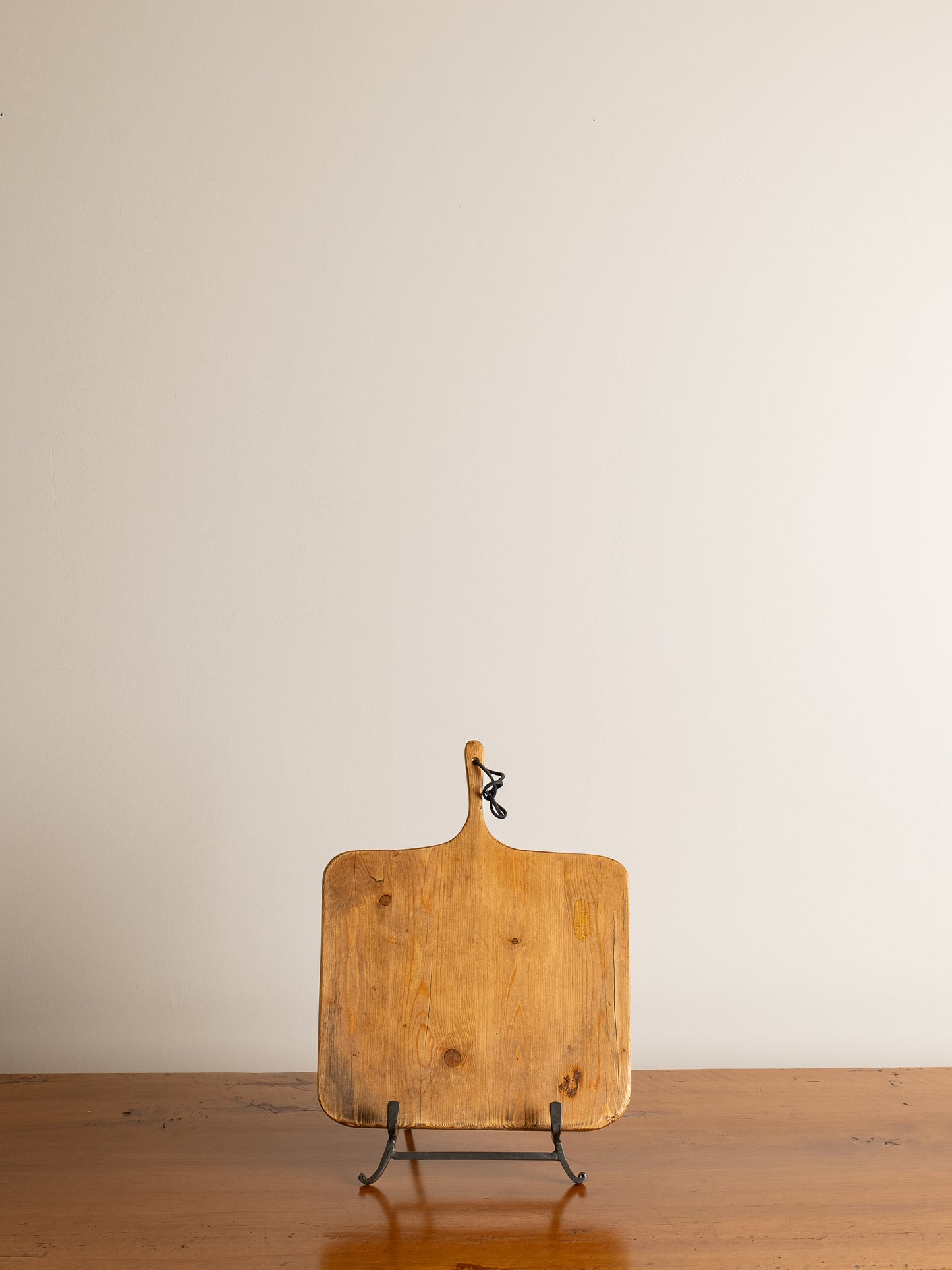 Vintage Leather Tie Small Bread Board