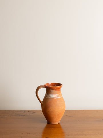 Vintage Hungarian Terracotta Jug