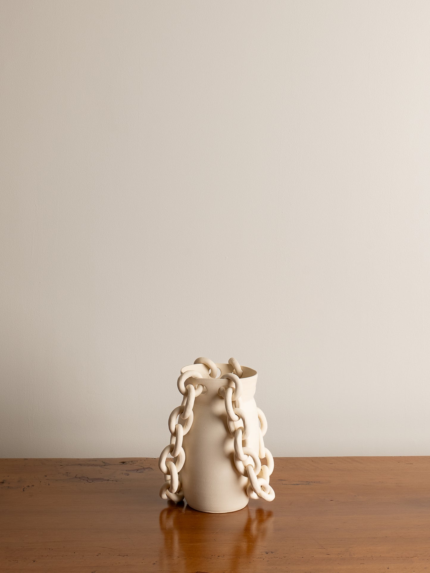 Handmade Vessel with Double Chains