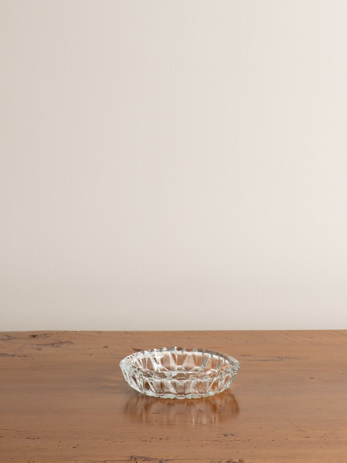 Crystal Diamond Glass Dish