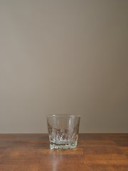 Vintage Crystal Floral Glass Bowl