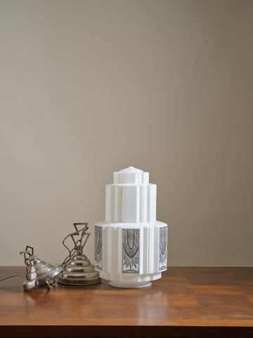 Vintage Art Deco Pendant Light