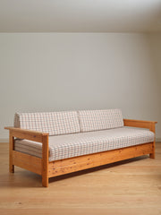 Scandinavian Modern Pine Daybed Sofa
