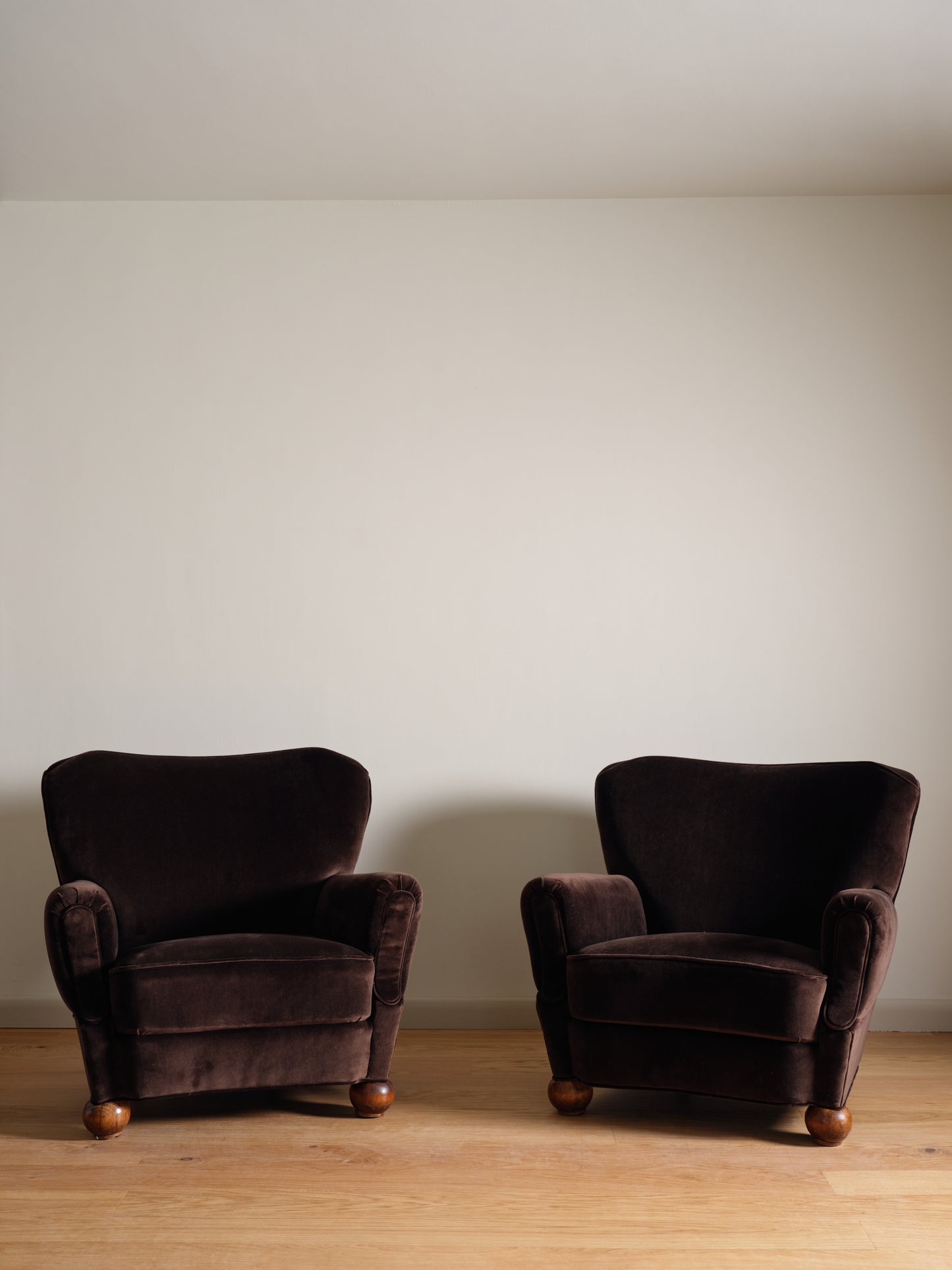 Pair of Lounge Chairs in Manner of Marta Blomstedt