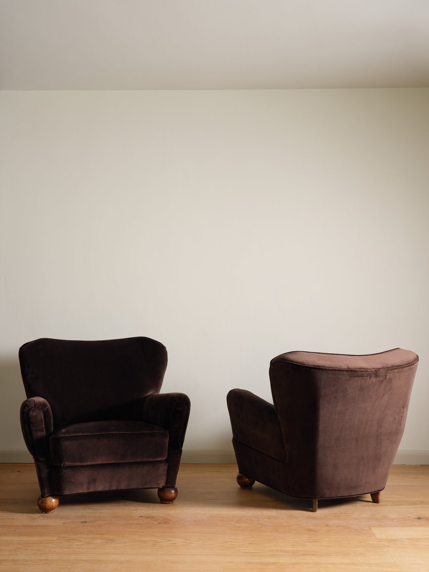 Pair of Lounge Chairs in Manner of Marta Blomstedt
