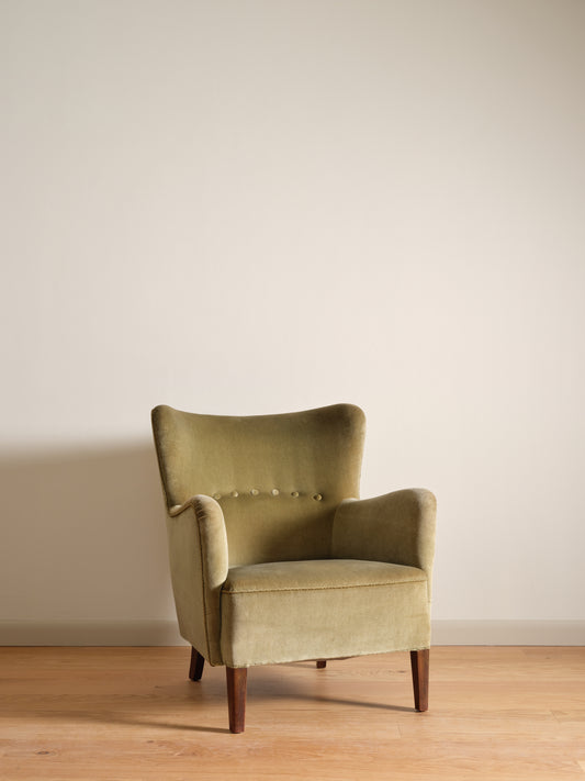 Fritz Hansen Danish Easy Chair c. 1940s