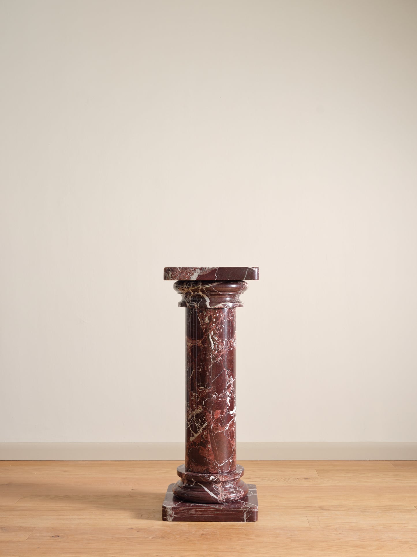 Vintage Marble Pedestal Column