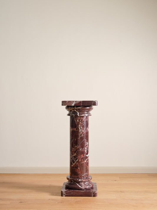 Vintage Marble Pedestal Column