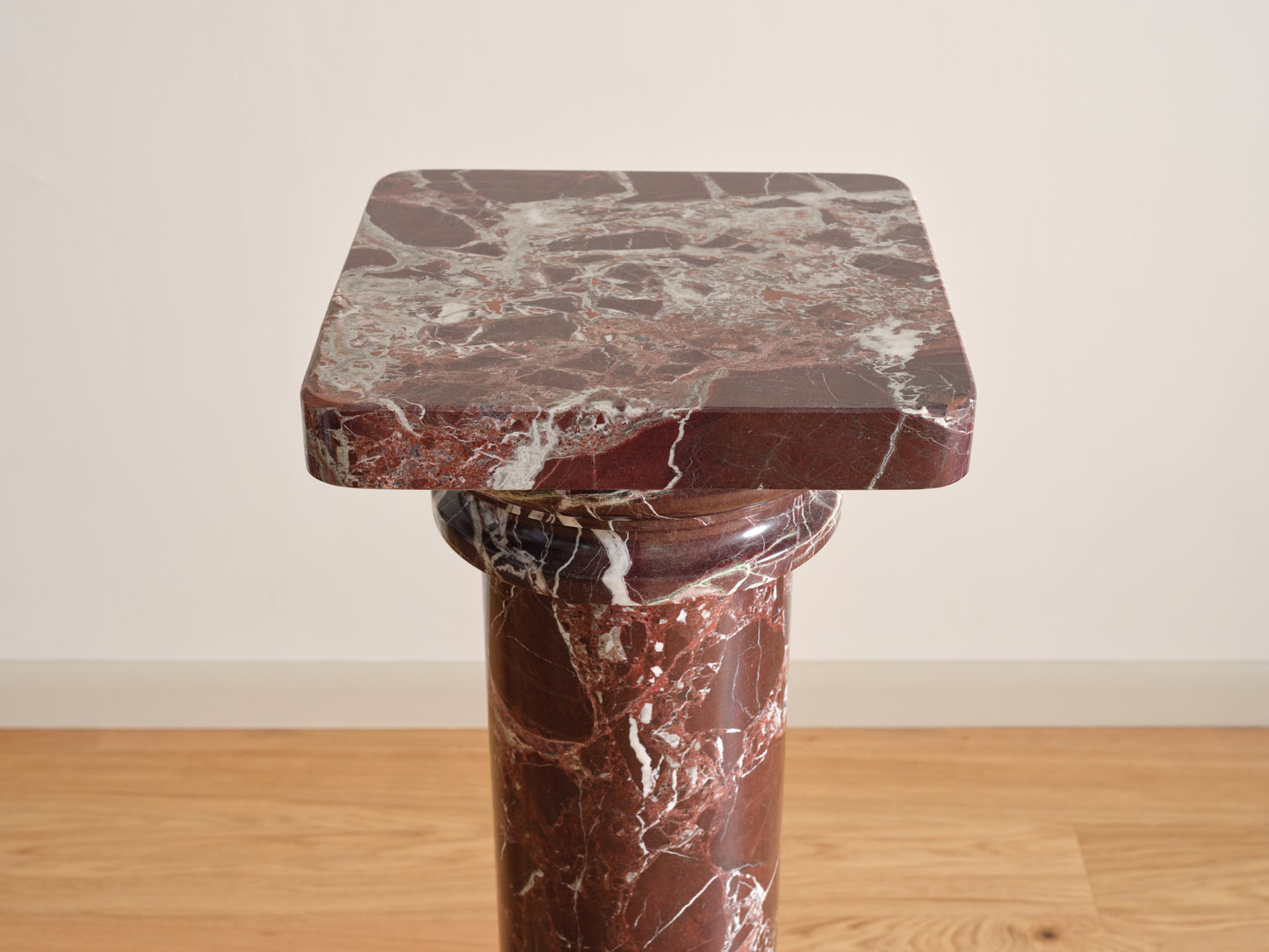 Vintage Marble Pedestal Column