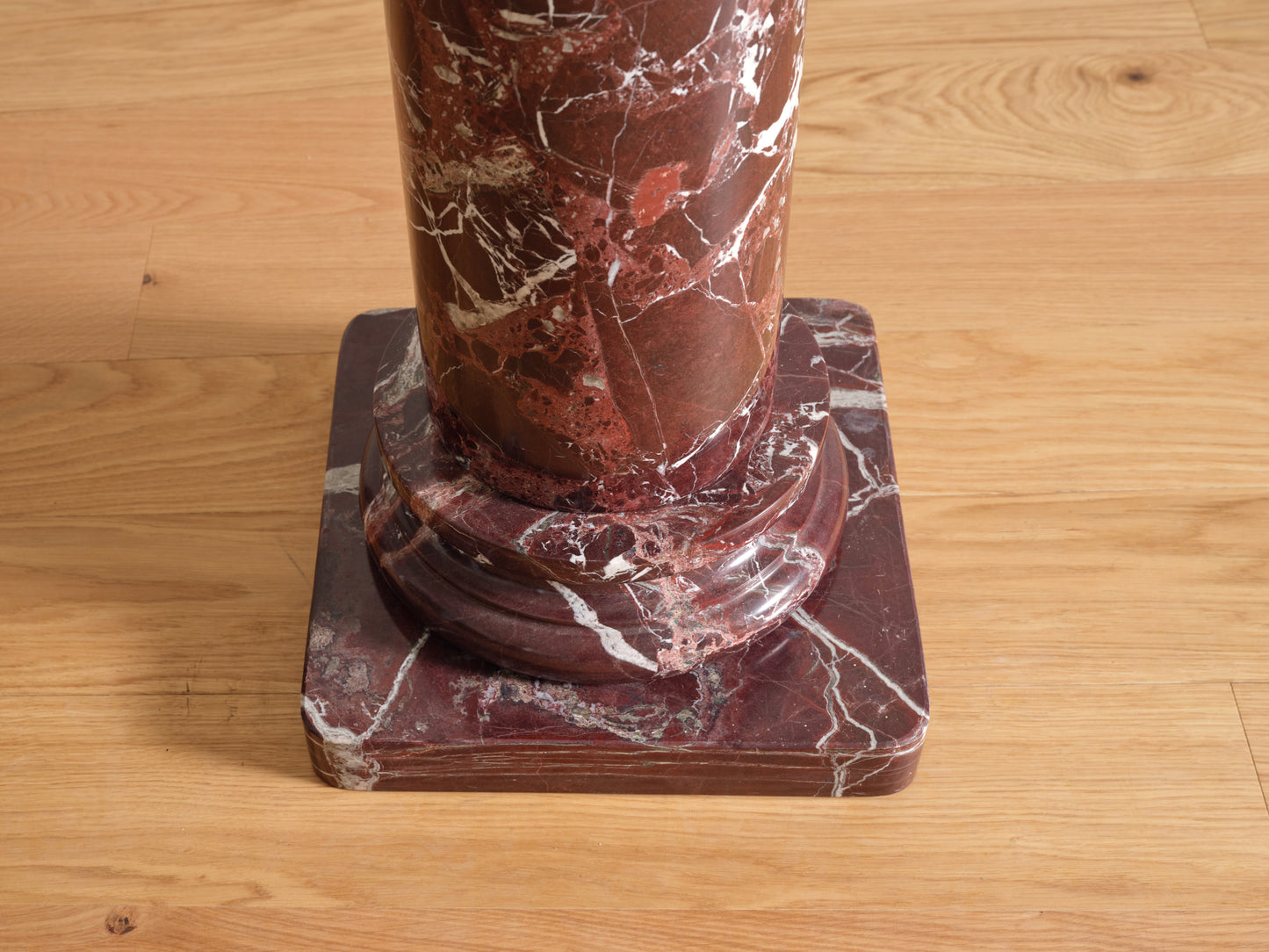 Vintage Marble Pedestal Column