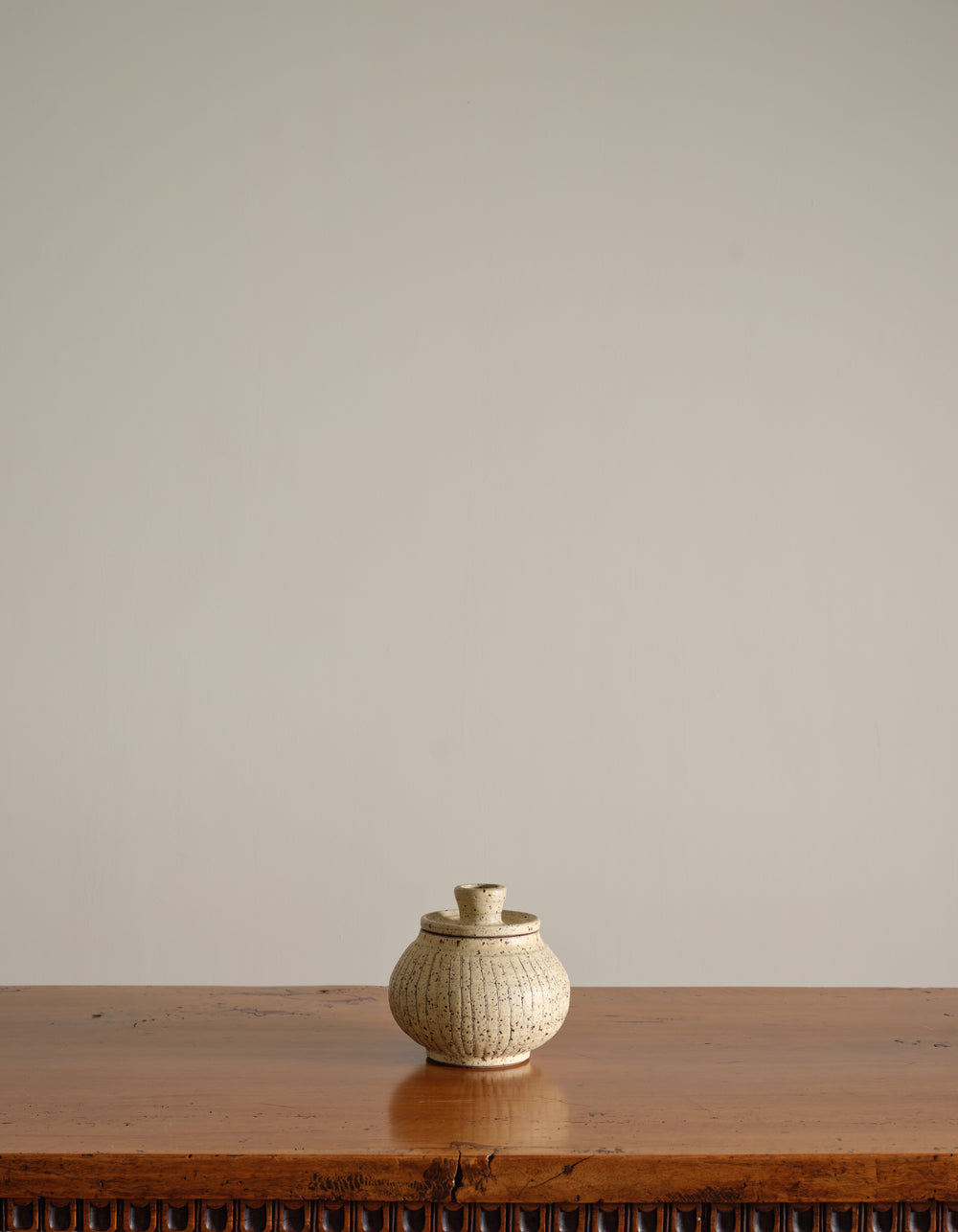 Vintage White Clay Bowl