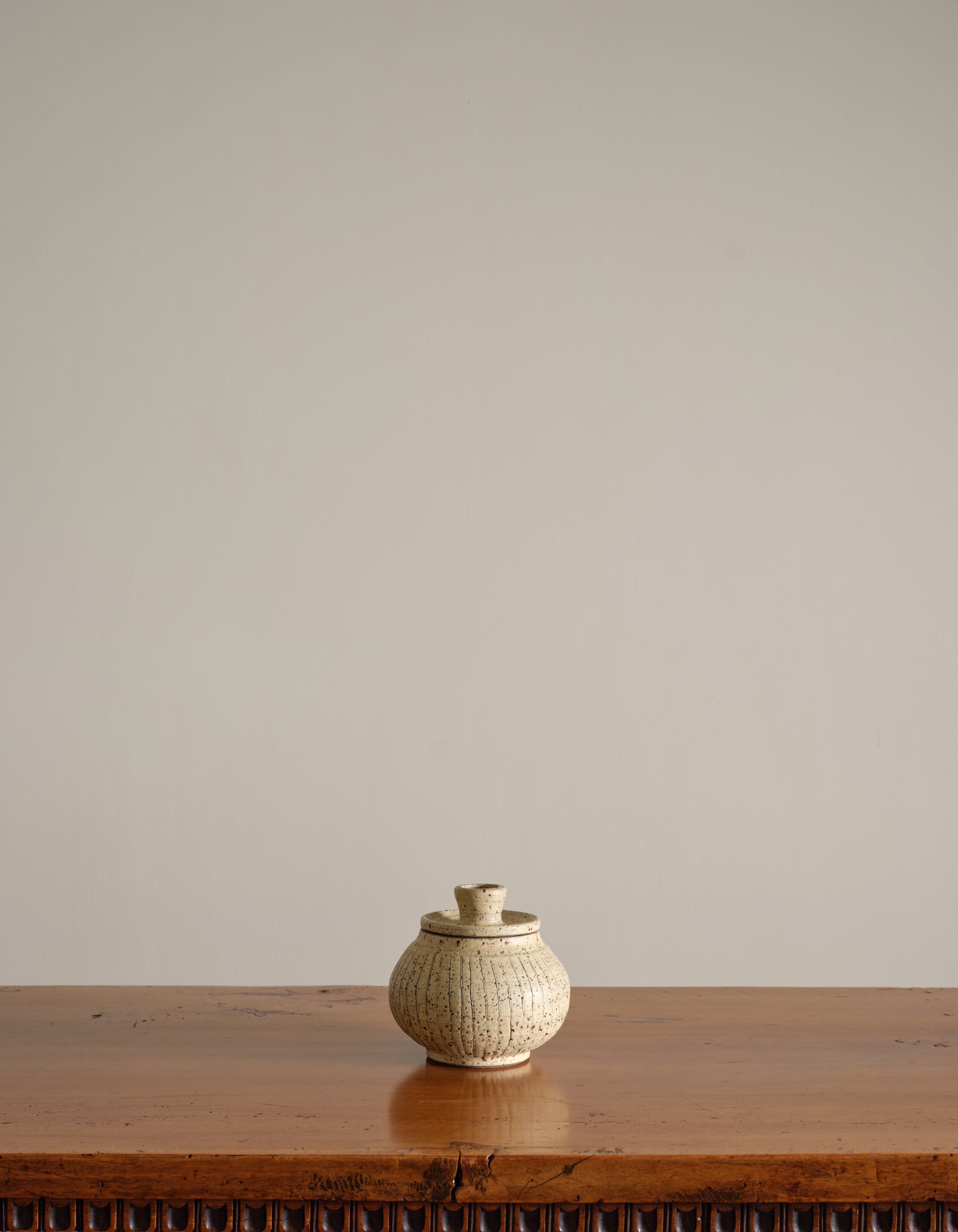 Vintage White Clay Bowl