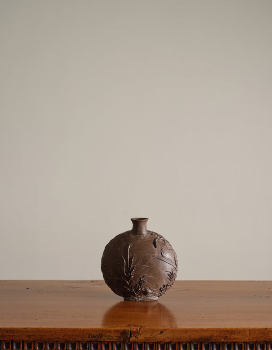 Vintage Brown Vase
