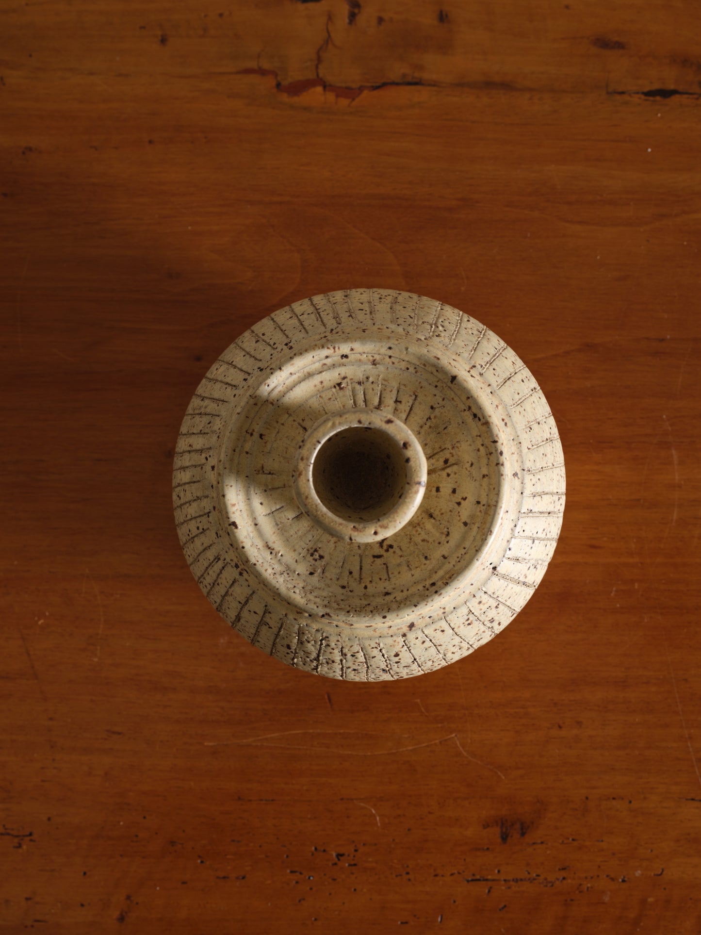 Vintage White Clay Bowl