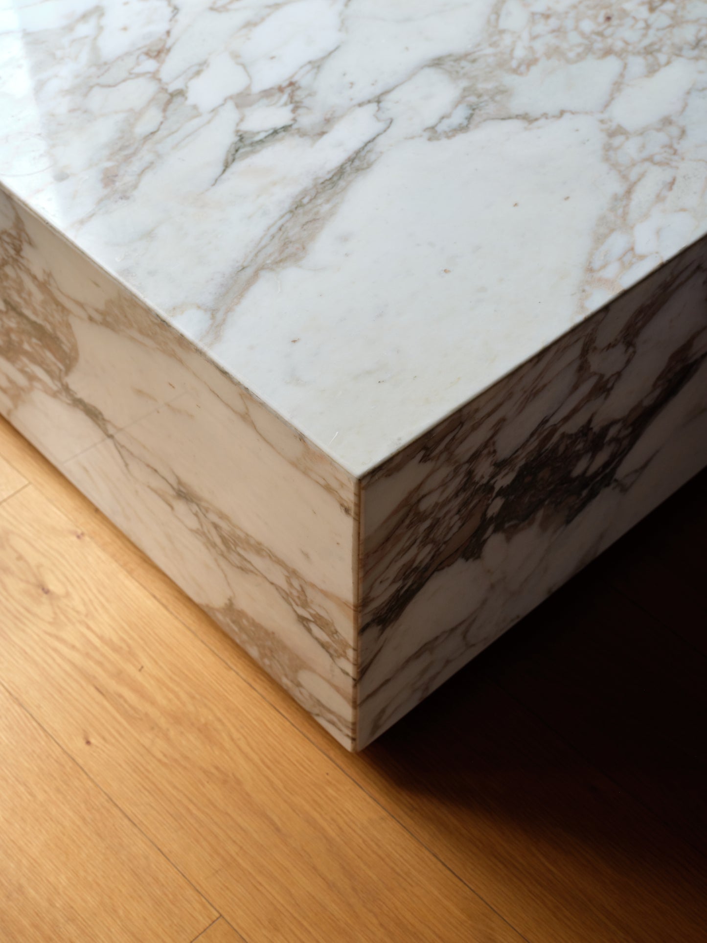MCM Italian Marble Cube Coffee Table