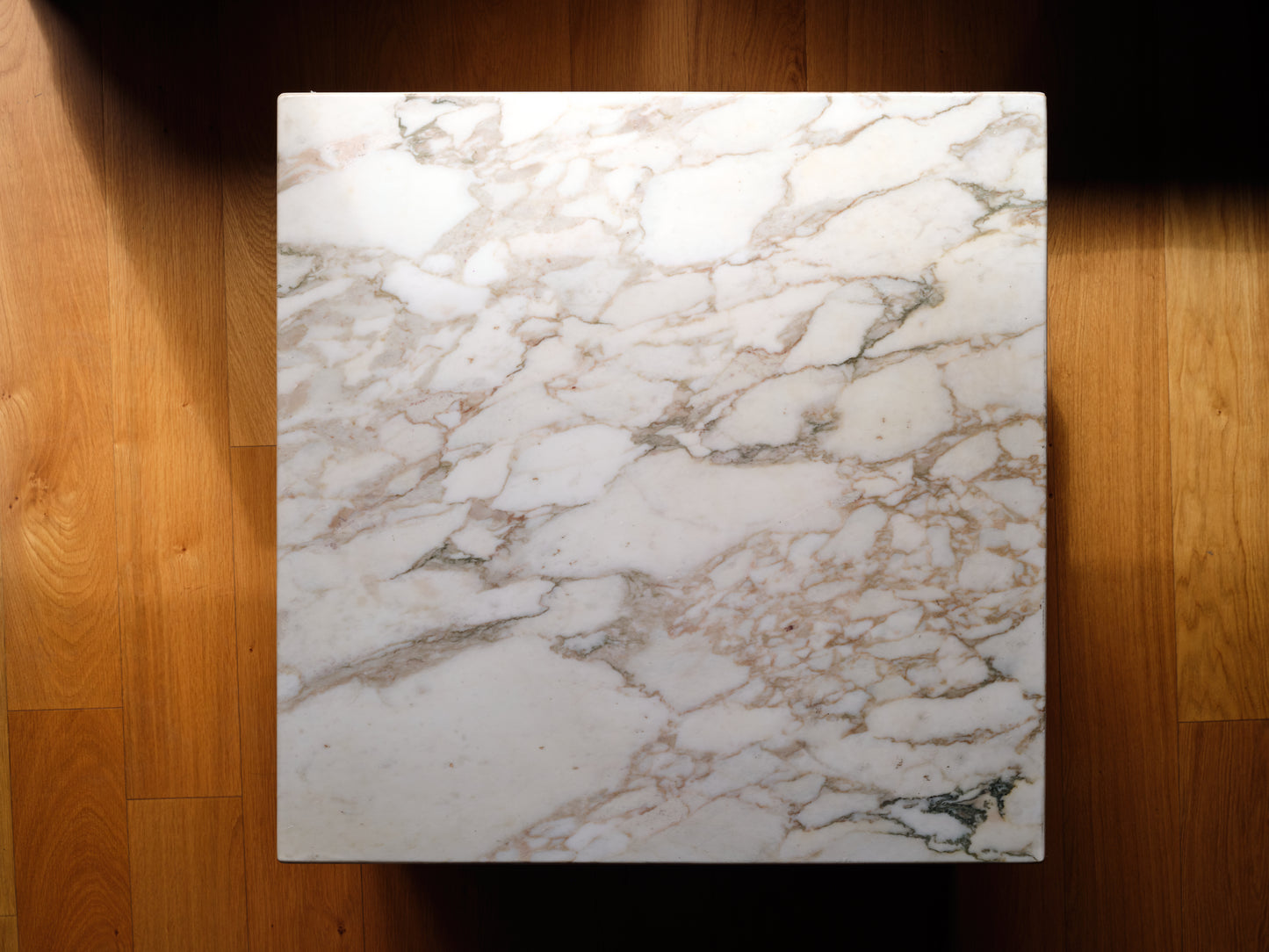 MCM Italian Marble Cube Coffee Table