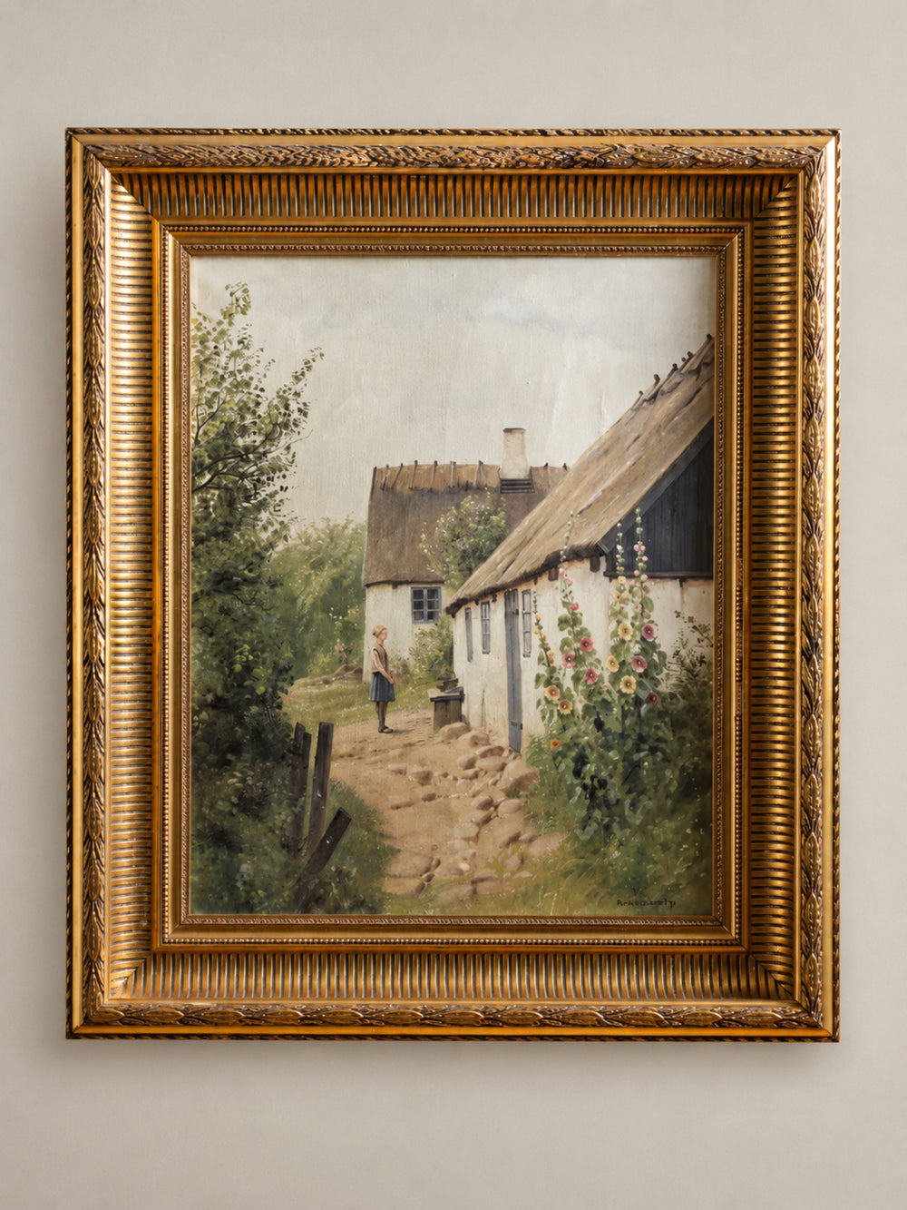 Niels Walseth Danish Oil on Canvas