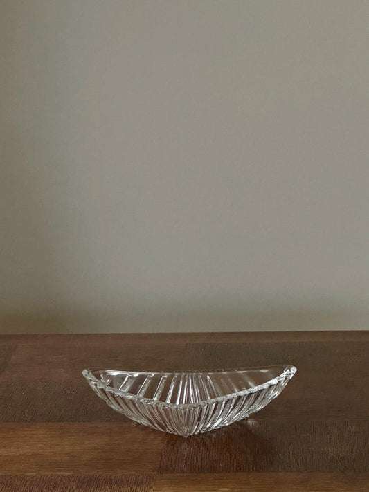 Triangular Glass Dish